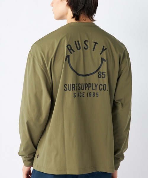 RUSTY レディース フィッシング ユーティリティーシャツ（M） RUSTY ラッシュガード RUSTY/ラスティー 半袖ラッシュガード