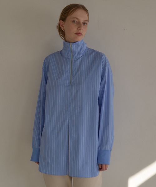 MANOF（マノフ）の「H/N ZIP SHIRT（シャツ/ブラウス）」 - WEAR