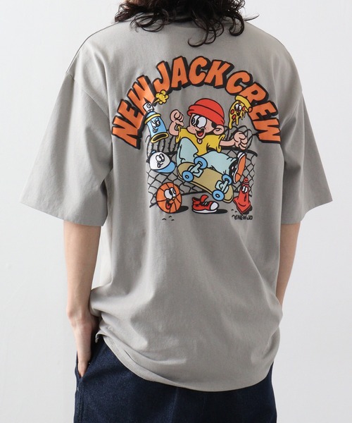 セール】ATC in the attic homme NEW JACK キャラクターイラストT 