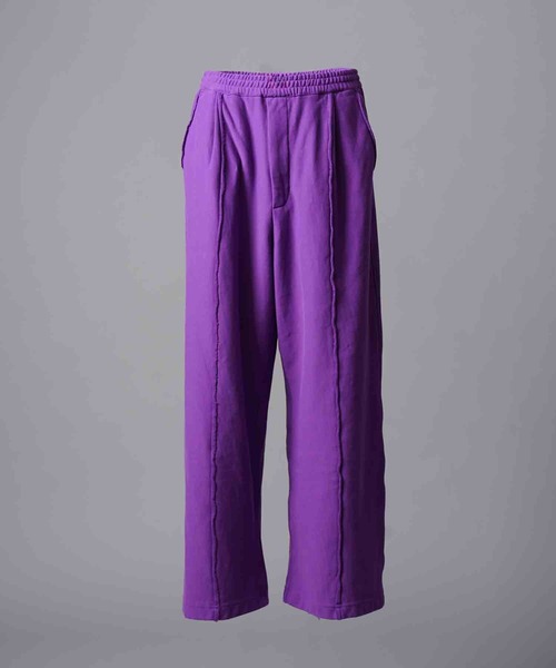 UNISEX》Crush Sweat Prime-Wide Pin tuck Easy Pants