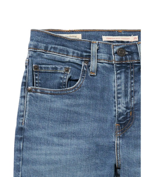 Levi's/リーバイス 724 ハイウエスト ストレート ミディアムインディゴ セール】Levi's/リーバイス 724 ハイウエスト ストレート
