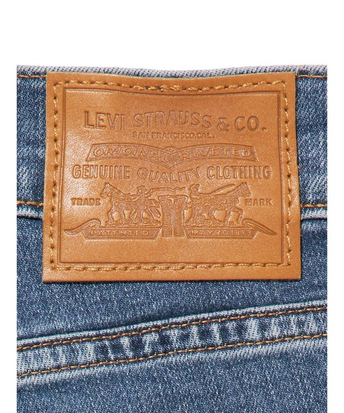 Levi's(リーバイス)の「Levi's/リーバイス 724 ハイウエスト ストレート ミディアムインディゴ BLUE WAVE MID(デニムパンツ・レディース・インディゴブルー・23inch/24inch/25inch/26inch/27inch/28inch)」の9枚目の写真