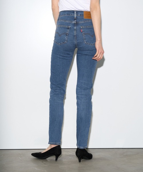 Levi's/リーバイス 724 ハイウエスト ストレート ミディアムインディゴ セール】Levi's/リーバイス 724 ハイウエスト ストレート