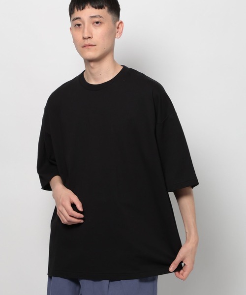新品タグ付き　完売品　ブラミンク　コットンクルーネックショートスリーブコート セール】USAコットンショートスリーブTシャツ（Tシャツ