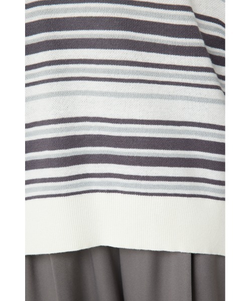 RODEO CROWNS WIDE BOWL(ロデオクラウンズワイドボウル)の「Kelly ルーズニットベスト(ベスト・レディース・ホワイト系その他/ブラウン系その他/ネイビー・FREE)」の10枚目の写真