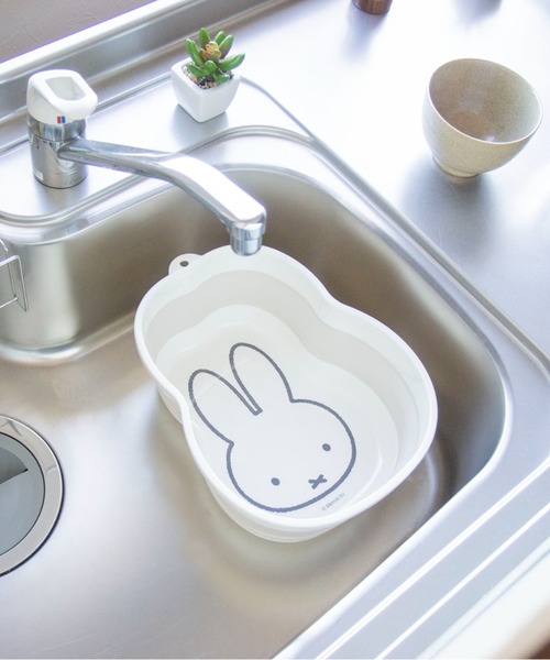 Paradise Picnic（パラダイスピクニック）の「【miffy】折り畳み桶（掃除グッズ・レディース・ホワイト・FREE）」の3枚目の写真