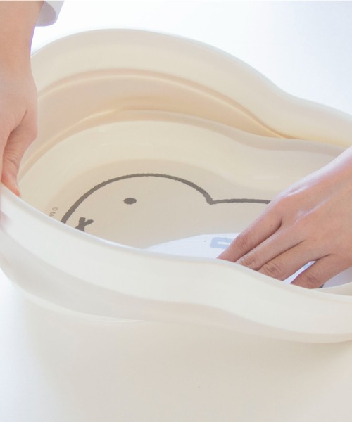 Paradise Picnic（パラダイスピクニック）の「【miffy】折り畳み桶（掃除グッズ・レディース・ホワイト・FREE）」の5枚目の写真