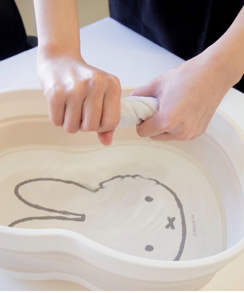 Paradise Picnic（パラダイスピクニック）の「【miffy】折り畳み桶（掃除グッズ・レディース・ホワイト・FREE）」の7枚目の写真