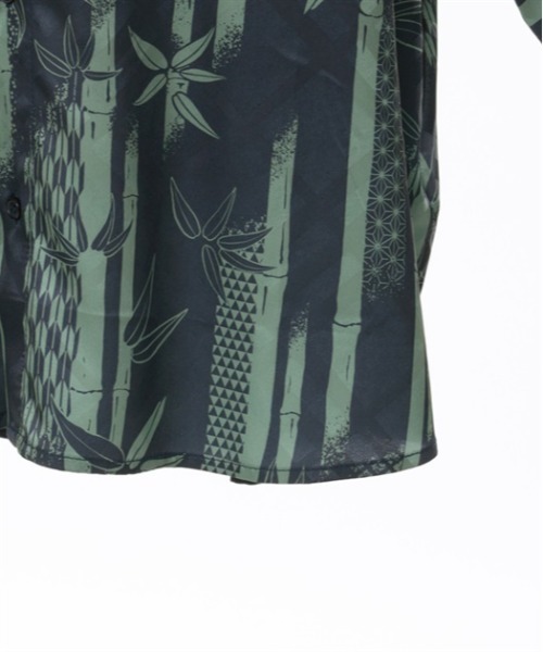 【セール】竹林プリントドルマン長袖シャツ（シャツ/ブラウス）｜AXES-X（アクシーズエックス）