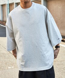 FREAK'S STORE（フリークスストア）の「限定展開 CHOW DOWN/チャウダウン ビッグシルエット ワンポイント刺繍 クルーネックTシャツ/ワイドシルエット（Tシャツ/カットソー・メンズ）」