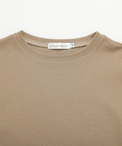 SUNFLOWER EIGHT(サンフラワーエイト)の「キャンディースリーブカットソー(Tシャツ/カットソー・レディース・ベージュ/ブラウン/ピンク/ブラック・M/L)」の16枚目の写真