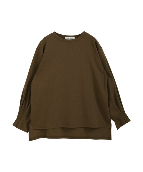 SUNFLOWER EIGHT(サンフラワーエイト)の「キャンディースリーブカットソー(Tシャツ/カットソー・レディース・ベージュ/ブラウン/ピンク/ブラック・M/L)」の22枚目の写真