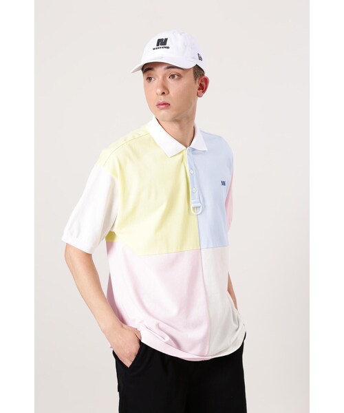 NBB WEEKEND ポロシャツ セール】【NBB WEEKEND】クレイジーパターンポロ (UNISEX