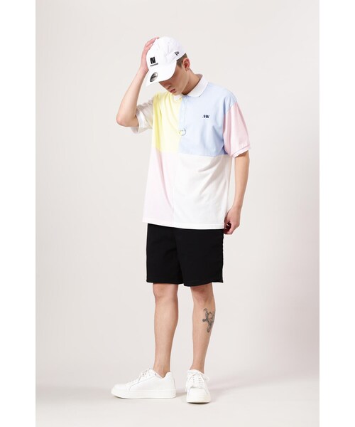 NBB WEEKEND ポロシャツ セール】【NBB WEEKEND】クレイジーパターンポロ (UNISEX