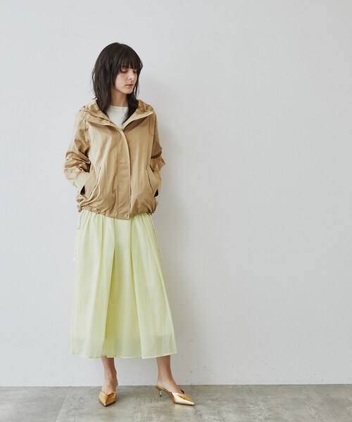 cloenc(クロエンス)の「◆マウンテンパーカー(ブルゾン・レディース・カーキ/キャメル/ブラック・01/02/03)」の1枚目の写真