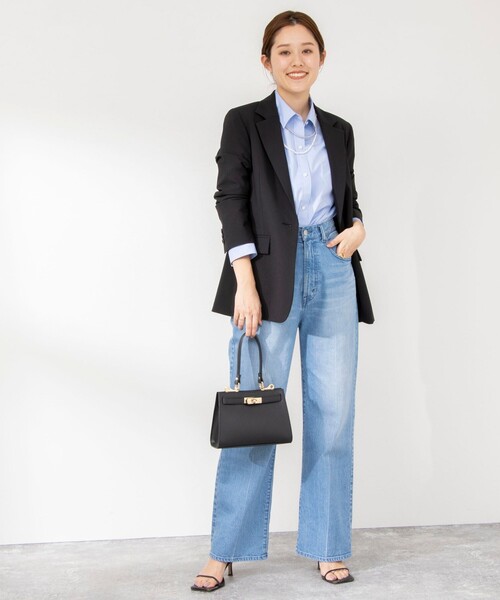 NOLLEY’S Sophi（ノーリーズソフィ）の「【AULENTTI/ オーレンティ】2way CLASSIC ショルダーバッグ（ショルダーバッグ・レディース・ブラック/キャメル・FREE）」の10枚目の写真