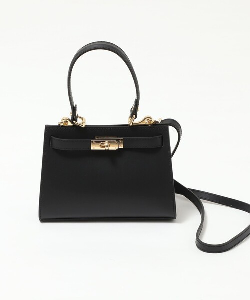 NOLLEY’S Sophi（ノーリーズソフィ）の「【AULENTTI/ オーレンティ】2way CLASSIC ショルダーバッグ（ショルダーバッグ・レディース・ブラック/キャメル・FREE）」の21枚目の写真