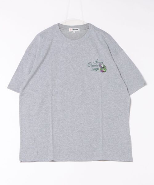 AIRWALK（エアウォーク）の「【AIRWALK】25SS新色 ワンポイントグラフィック オーバーサイズTシャツ（Tシャツ/カットソー・メンズ・ホワイト/ブラック/ネイビー/グリーン/グレー・S/M/L/XL）」の20枚目の写真