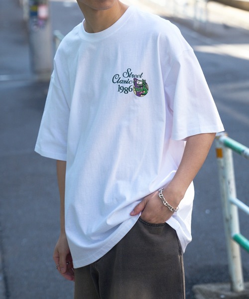 AIRWALK（エアウォーク）の「【AIRWALK】25SS新色 ワンポイントグラフィック オーバーサイズTシャツ（Tシャツ/カットソー・メンズ・ホワイト/ブラック/ネイビー/グリーン/グレー・S/M/L/XL）」の8枚目の写真