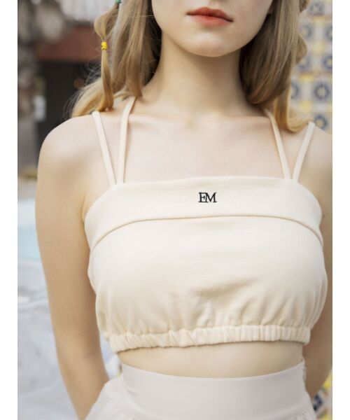 EATME（イートミー）の「ロゴベアTOP（セットアップ可能）（キャミソール・レディース・ブラック/ピンク/イエロー・FREE）」の10枚目の写真