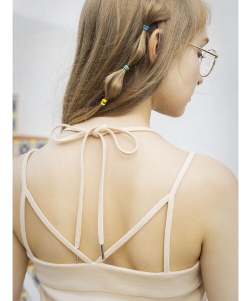 EATME（イートミー）の「ロゴベアTOP（セットアップ可能）（キャミソール・レディース・ブラック/ピンク/イエロー・FREE）」の11枚目の写真