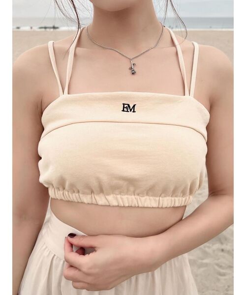 EATME（イートミー）の「ロゴベアTOP（セットアップ可能）（キャミソール・レディース・ブラック/ピンク/イエロー・FREE）」の16枚目の写真