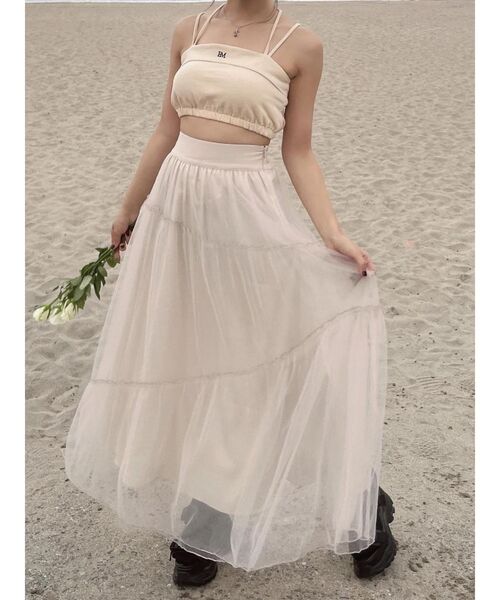 EATME（イートミー）の「ロゴベアTOP（セットアップ可能）（キャミソール・レディース・ブラック/ピンク/イエロー・FREE）」の20枚目の写真