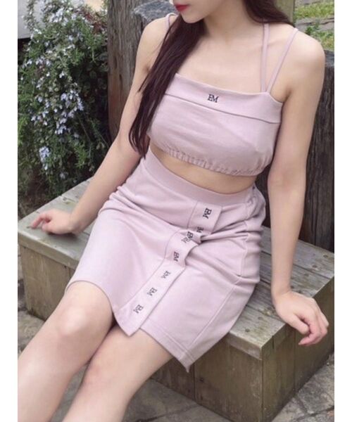 EATME（イートミー）の「ロゴベアTOP（セットアップ可能）（キャミソール・レディース・ブラック/ピンク/イエロー・FREE）」の22枚目の写真