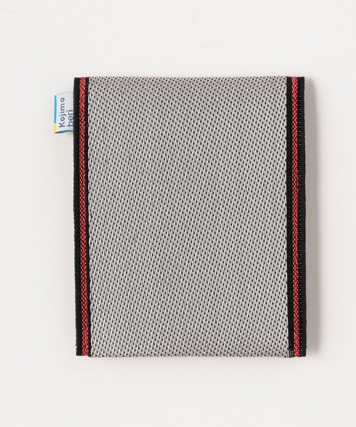 BEAMS JAPAN(ビームス ジャパン)の「高田織物 / 別注 畳べり ロゴ カード & コイン ウォレット(コインケース・メンズ・ネイビー/インディゴブルー/オレンジ・ONE SIZE)」の5枚目の写真