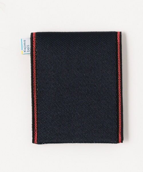 BEAMS JAPAN(ビームス ジャパン)の「高田織物 / 別注 畳べり ロゴ カード & コイン ウォレット(コインケース・メンズ・ネイビー/インディゴブルー/オレンジ・ONE SIZE)」の14枚目の写真