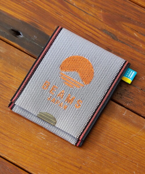 BEAMS JAPAN(ビームス ジャパン)の「高田織物 / 別注 畳べり ロゴ カード & コイン ウォレット(コインケース・メンズ・ネイビー/インディゴブルー/オレンジ・ONE SIZE)」の15枚目の写真