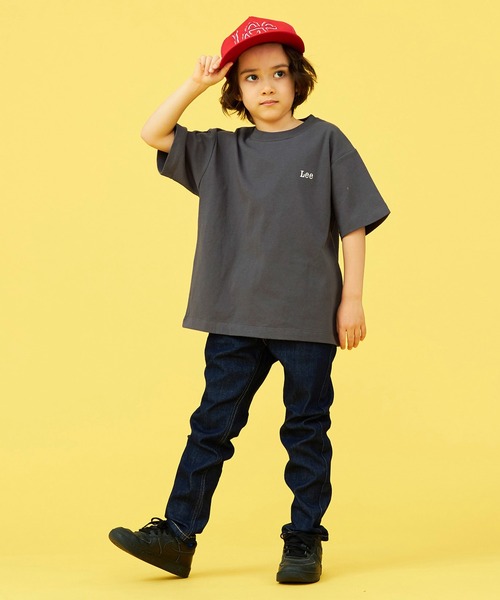 Lee（リー）の「Lee/リー【KIDS・大人】メッシュキャップ Lee立体ロゴ（キャップ・キッズ・レッド/ブラック/ホワイト・MEDIUM/SMALL）」の18枚目の写真