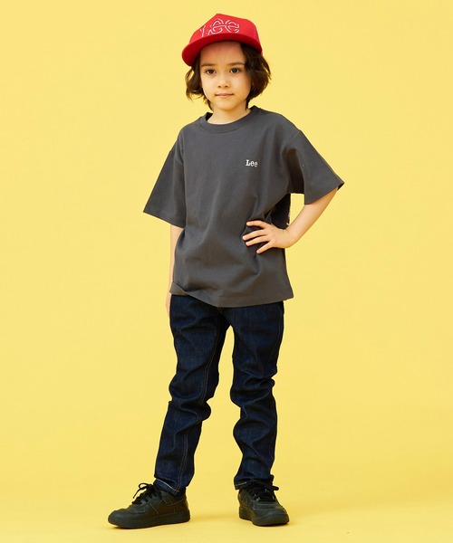 Lee（リー）の「Lee/リー【KIDS・大人】メッシュキャップ Lee立体ロゴ（キャップ・キッズ・レッド/ブラック/ホワイト・MEDIUM/SMALL）」の19枚目の写真