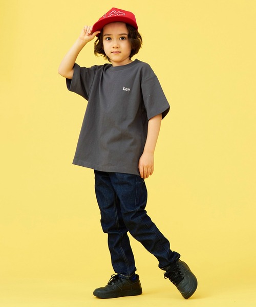 Lee（リー）の「Lee/リー【KIDS・大人】メッシュキャップ Lee立体ロゴ（キャップ・キッズ・レッド/ブラック/ホワイト・MEDIUM/SMALL）」の20枚目の写真