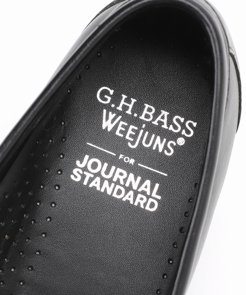 G.H.BASS（ジーエイチバス）の「G.H.BASS × JOURNAL STANDARD /  別注 LARSON MOC - RUBBER SOLE（ローファー・メンズ・ブラック・70/75/80/85/90/95/100/105）」の15枚目の写真