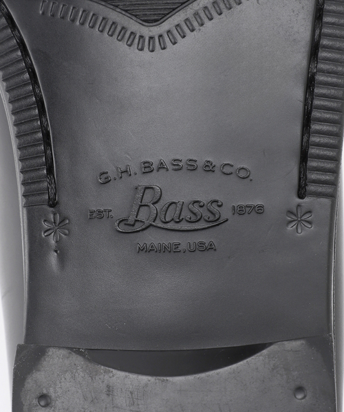 G.H.BASS（ジーエイチバス）の「G.H.BASS × JOURNAL STANDARD /  別注 LARSON MOC - RUBBER SOLE（ローファー・メンズ・ブラック・70/75/80/85/90/95/100/105）」の16枚目の写真