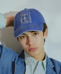 WHIMSIC | 【UNISEX】ピグメントロゴキャップ(キャップ)