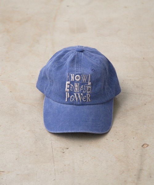 WHIMSIC（ウィムジック）の「【UNISEX】ピグメントロゴキャップ（キャップ・メンズ・グレー/チャコールグレー/ブルー/ブラック/ダークグレー/ベージュ/ネイビー・FREE）」の15枚目の写真