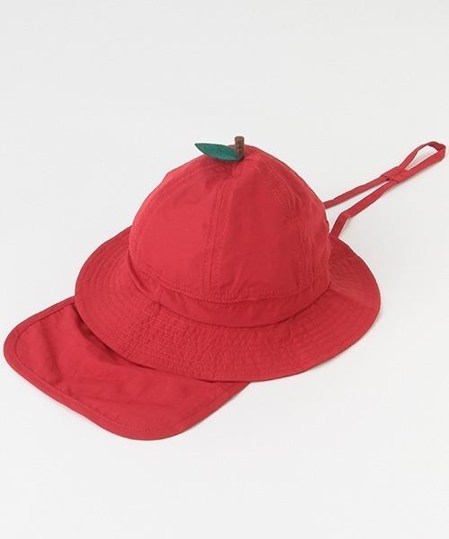 petit main（プティマイン）の「フルーツバケットハット（ハット・キッズ・ライトピンク/レッド/イエロー・46cm/48cm）」の5枚目の写真