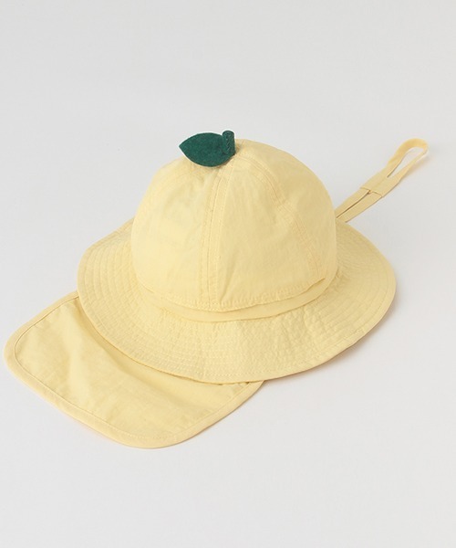 petit main（プティマイン）の「フルーツバケットハット（ハット・キッズ・ライトピンク/レッド/イエロー・46cm/48cm）」の7枚目の写真