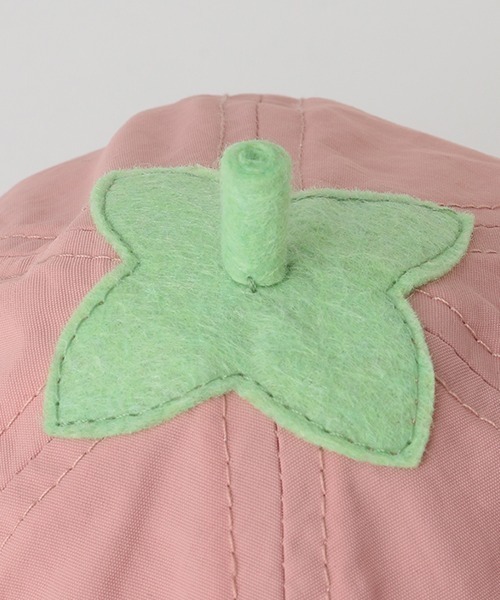 petit main（プティマイン）の「フルーツバケットハット（ハット・キッズ・ライトピンク/レッド/イエロー・46cm/48cm）」の10枚目の写真