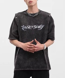 2025MHL 肩ボタンTシャツ カットソー 黒 40%OFF】SMOOTH T-SHIRT – Shinzone