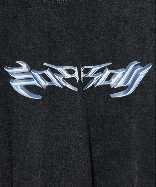Theater code(シアターコード)の「shoulder button 2way tee / ショルダーボタン 2WAY Tシャツ タンクトップ(Tシャツ/カットソー・メンズ・ブラック・3/2)」の5枚目の写真