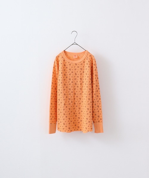 JEMORGAN(ジェーイーモーガン)の「JEMORGAN ワッフルオーバーダイロンT(パック入り)(Tシャツ/カットソー・レディース・オレンジ/イエロー/グリーン/グレー/ブルー/ブラウン/ピンク・F)」の11枚目の写真