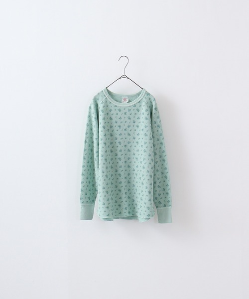 JEMORGAN(ジェーイーモーガン)の「JEMORGAN ワッフルオーバーダイロンT(パック入り)(Tシャツ/カットソー・レディース・オレンジ/イエロー/グリーン/グレー/ブルー/ブラウン/ピンク・F)」の8枚目の写真