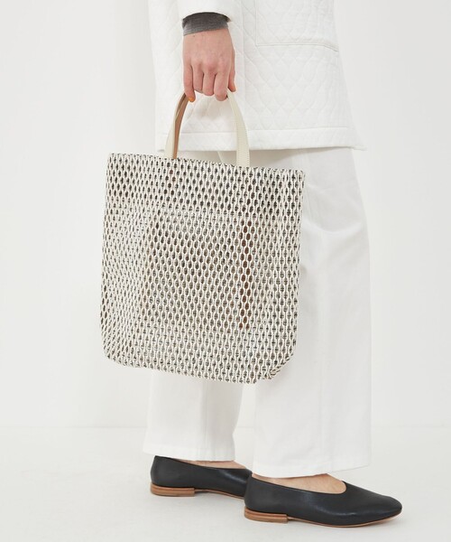 MARY AL TERNA（メアリオルターナ）の「MARY AL TERNA メッシュトートバッグ（トートバッグ・レディース・ブラック/グレー系その他・FREE）」の3枚目の写真