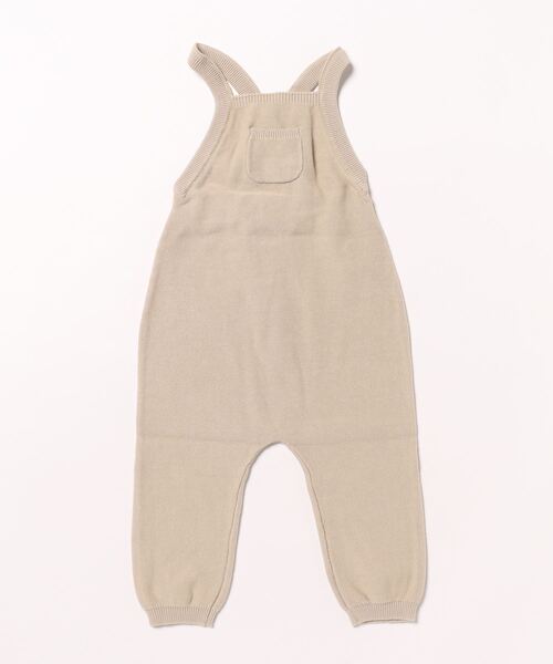 【セール】《Quincy Mae》KNIT OVERALL || SAND（その他ベビー用品）｜Quincy Mae（クインシーメイ）