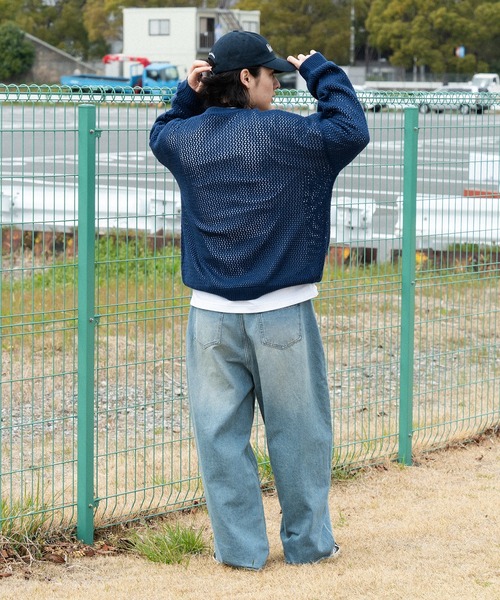 kutir(クティール)の「アソートメッシュプルオーバー(ニット/セーター・メンズ・ブラック/ネイビー/ブラック系・MEDIUM/LARGE)」の14枚目の写真