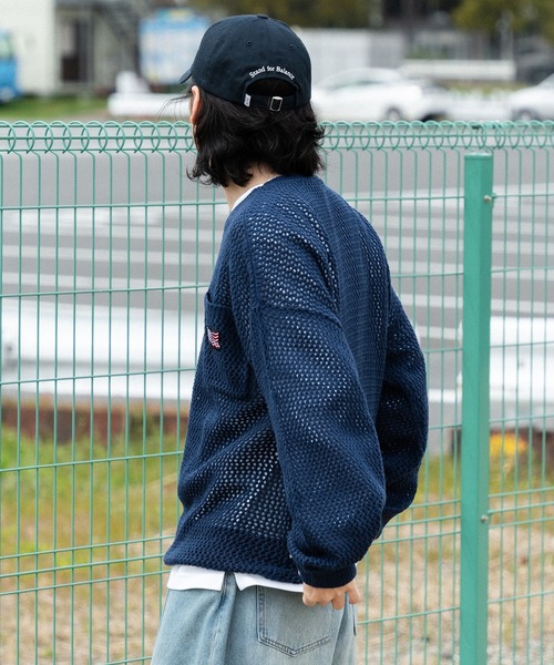 kutir(クティール)の「アソートメッシュプルオーバー(ニット/セーター・メンズ・ブラック/ネイビー/ブラック系・MEDIUM/LARGE)」の19枚目の写真