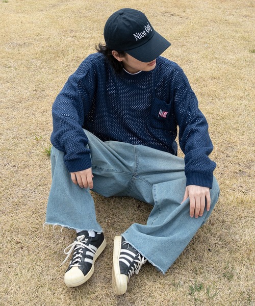 kutir(クティール)の「アソートメッシュプルオーバー(ニット/セーター・メンズ・ブラック/ネイビー/ブラック系・MEDIUM/LARGE)」の15枚目の写真